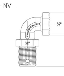 TD-90° Winkel Innen/Außengewinde 3/4" unverpackt TD-90° Winkel Innen/Außengewinde 3/4" unverpackt
