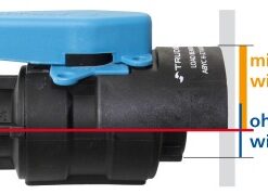 TRUDESIGN Manschette für Kugelventile und Borddurchlässe 3" TRUDESIGN Manschette für Kugelventile und Borddurchlässe 3"