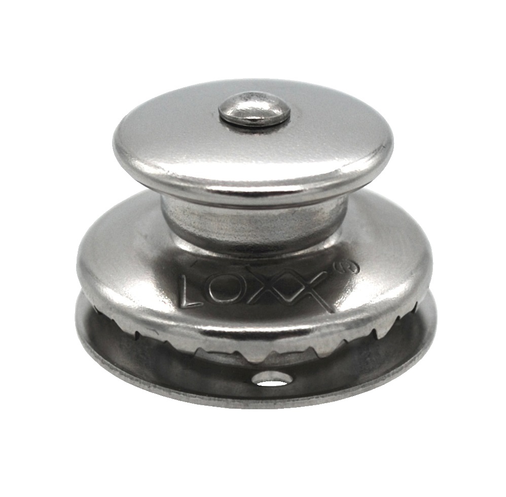 LOXX® Oberteil groß Ms verchromt <VP=100 Stück> LOXX® Oberteil groß Ms verchromt