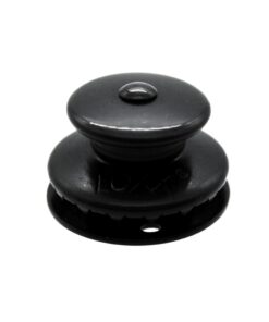 LOXX® Oberteil groß schwarzverchromt VP=100 St. LOXX® Oberteil groß schwarzverchromt VP=100 St.