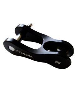 Tylaska H8 2:1 Aluminum Grossfall-Schäkel (mit Rolle) für Fall D=max.12mm Tylaska H8 2:1 Aluminum Grossfall-Schäkel (mit Rolle) für Fall D=max.12mm – Bild 3