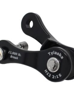 Tylaska H12 2:1 Aluminum Grossfall-Schäkel (mit Rolle) für Fall D=max.14mm Tylaska H12 2:1 Aluminum Grossfall-Schäkel (mit Rolle) für Fall D=max.14mm – Bild 4