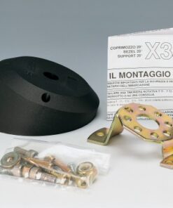 Montageplatte 90° CHROME f. System T71/T72/T91etc. Montageplatte 90° CHROME f. System T71/T72/T91etc.