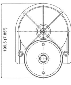 Steuerkopf T85W -weiße Nabe- Steuerkopf T85W -weiße Nabe-