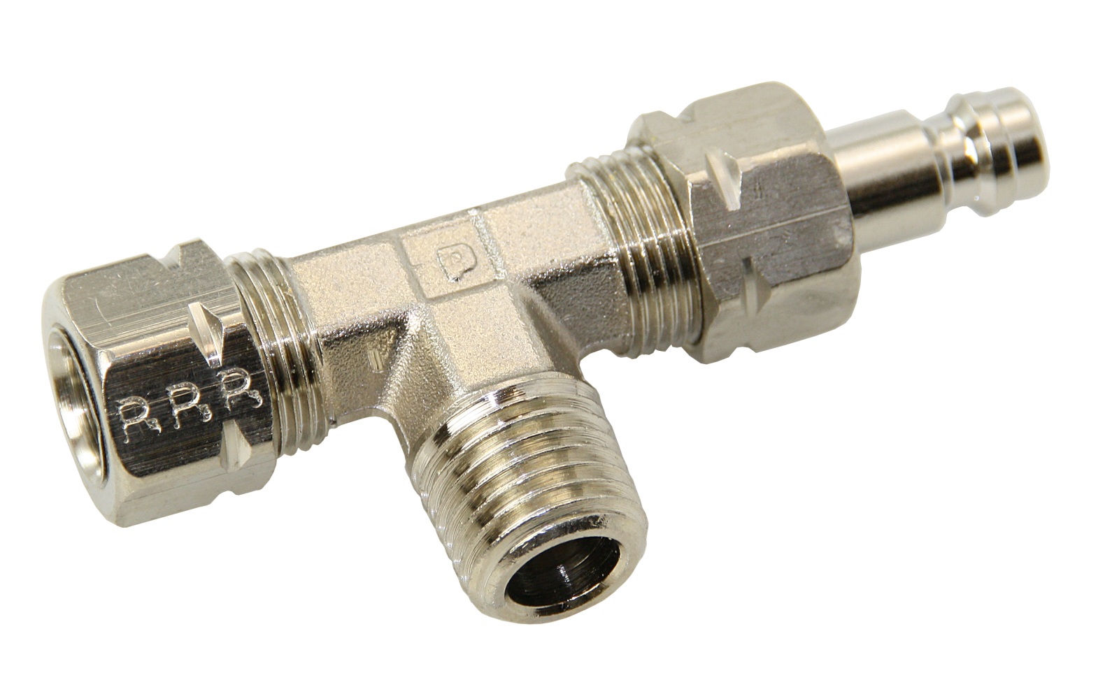 T-Verschraubung VFNO38 für Zylinder/ 3/8" Schlauch T-Verschraubung VFNO38 für Zylinder/ 3/8" Schlauch