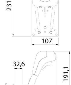 Einhebelschaltung B310B Neutralschalter Einhebelschaltung B310B Neutralschalter