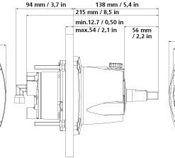 Hydraulik Steuerkopf UP18F Hydraulik Steuerkopf UP18F