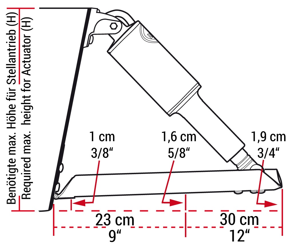 LENCO Edge Mount Trimmklappen Set 9"x12" LENCO Edge Mount Trimmklappen Set 9"x12"