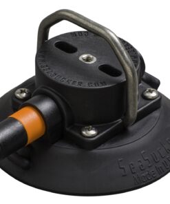 SEASUCKER Vakuum-Saugnapf mit D-Ring 110mm, flache Form, weiß SEASUCKER Vakuum-Saugnapf mit D-Ring 110mm, flache Form, weiß