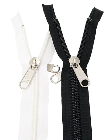Spiralreißverschluss 2500cm weiß Spiralreißverschluss 2500cm weiß