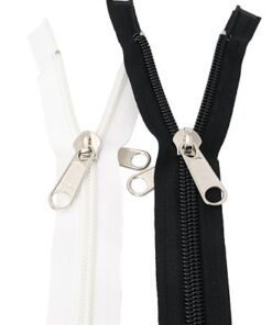 YKK Schieber für Spiralreißverschl. Gr.6 POM schwarz 100St. YKK Schieber für Spiralreißverschl. Gr.6 POM schwarz 100St.