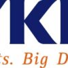 YKK zweiwege/teilbar/ Doppel Spirale 400cm weiß