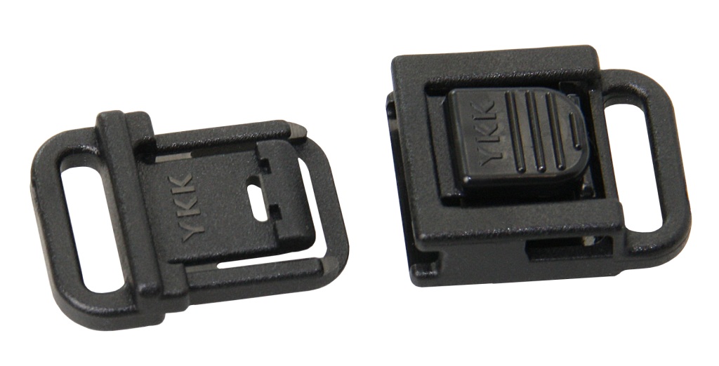 Steckschnalle schwarz für 50mm <VP=10 Stück> Steckschnalle schwarz für 50mm