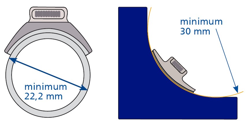 YKK SNAD Flex Kunststoffknopf Unterteil 25mm weiß YKK SNAD Flex Kunststoffknopf Unterteil 25mm weiß
