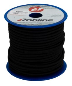 ROBLINE Gummileine, PES/NR, 5mm schwarz, 100m ROBLINE Gummileine, PES/NR, 5mm schwarz, 100m