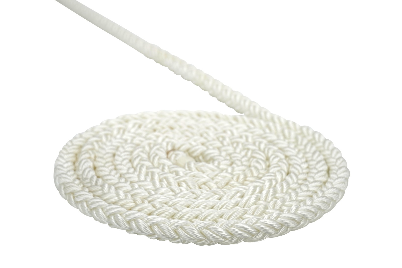 ROBLINE Nylon 8-Plait, PA, 14mm, weiß ROBLINE Nylon 8-Plait, PA, 14mm, weiß