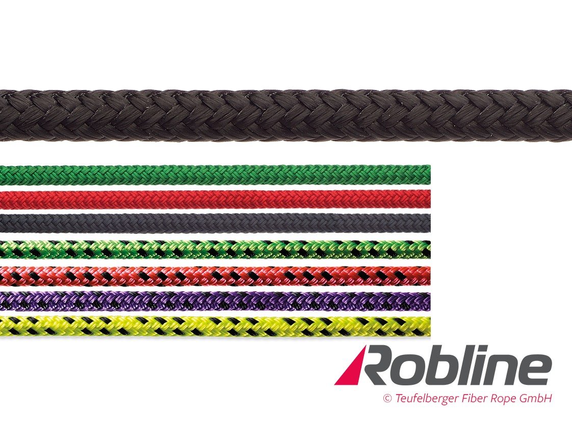 ROBLINE Orion, PES/PES, 14mm weiß/grün ROBLINE Orion, PES/PES, 14mm weiß/grün