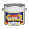 WERDOL Coasterlackfarbe graublau 2 L