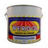 WERDOL Gangbordfarbe rotbraun rotbraun 2 L