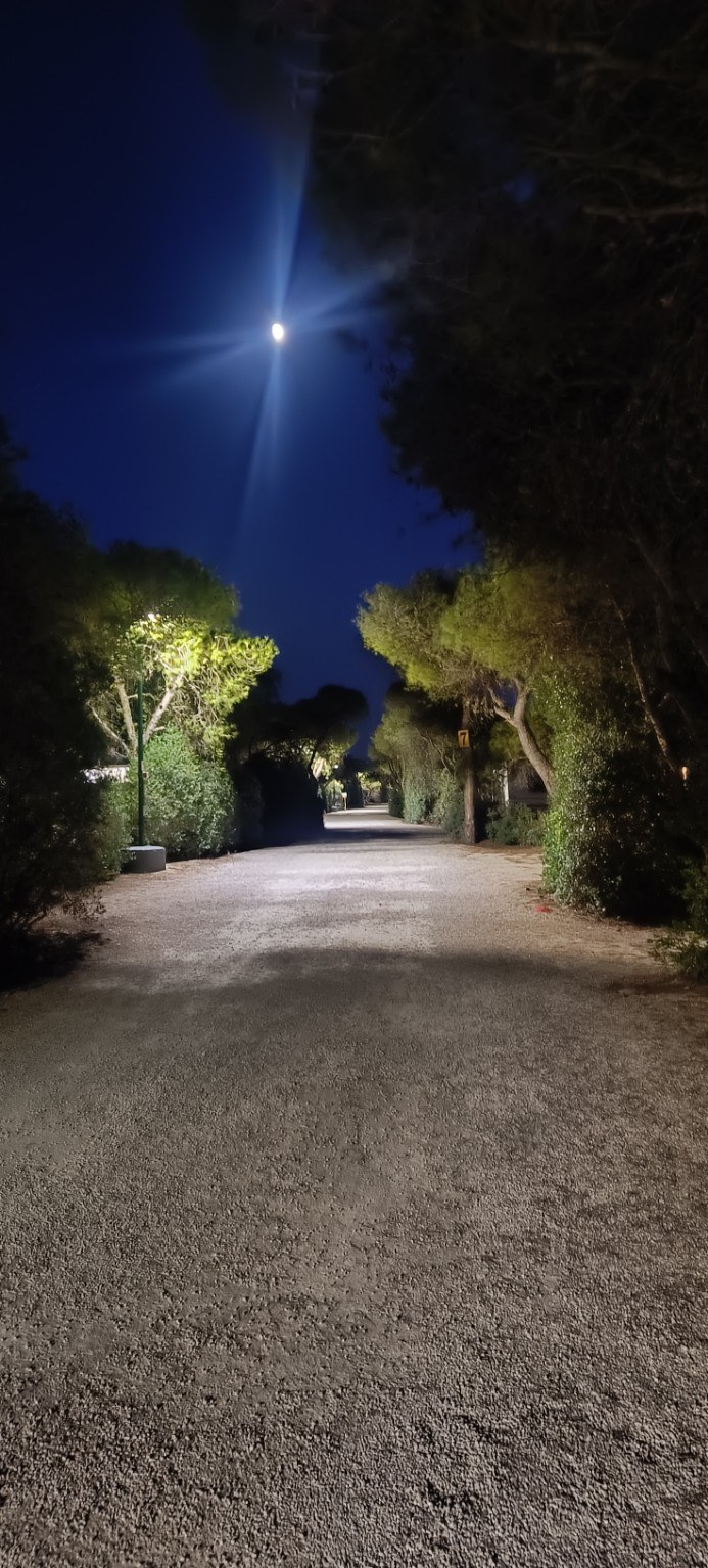 Riva di Ugento mit dem Wohnmobil – zehn Tage Meer, Nachbarn und Lilibet Nächtlicher Weg auf dem Campingplatz